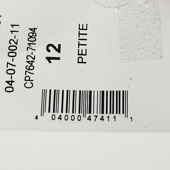 Cleo Petites NWT Vegan Leather Pants - Picture 9 of 9